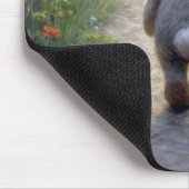 Sad Floppy-eared Rabbit With a Blanket Muismat (Hoek)