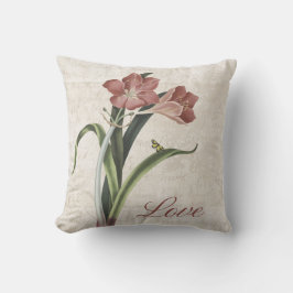 "Sad Flower Pillow – Moody Floral Home Decor" Kussen