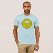 Sad Frowning Face T-shirt (Voorkant volledig)