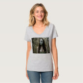 Sad Ghost Woman in Australische Struik T-shirt (Voorkant volledig)
