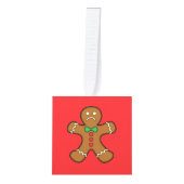 Sad GingerBrooMan Decoratie (Voorkant)