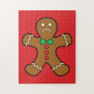 Sad GingerBrooMan Legpuzzel