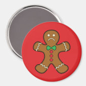 Sad GingerBrooMan Magneet (Voorkant / Achterkant)