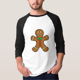 Sad GingerBrooMan T-shirt