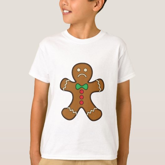 Sad GingerBrooMan T-shirt (Voorkant)