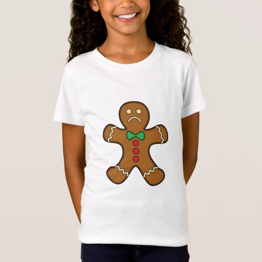 Sad GingerBrooMan T-shirt (Voorkant)