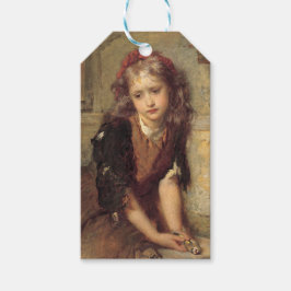 Sad Girl met een dodelijk huisje (sympathie voor j Cadeaulabel