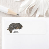 Sad Guilty look Doberman Etiket (Insitu)