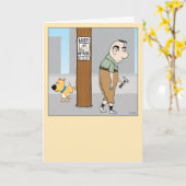 Sad Guy heeft zijn Mojo Funny Birthday verloren Kaart (Gele Bloem)