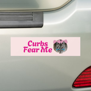 Sad Hamster Driver Bumpersticker