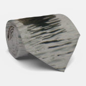 Sad Harbour-zegel in de Rain Wildlife Art Stropdas (Opgerold)