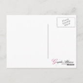 Sad Harlequin Doll Briefkaart (Achterkant)