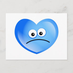 Sad Heart Briefkaart
