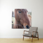 SAD HORSE WANDKLEED (In situ)