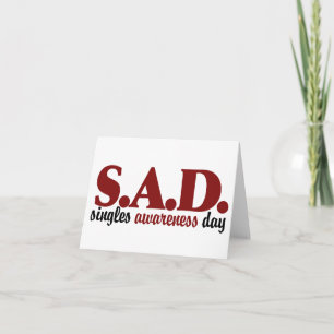 SAD is bekend Feestdagen Kaart