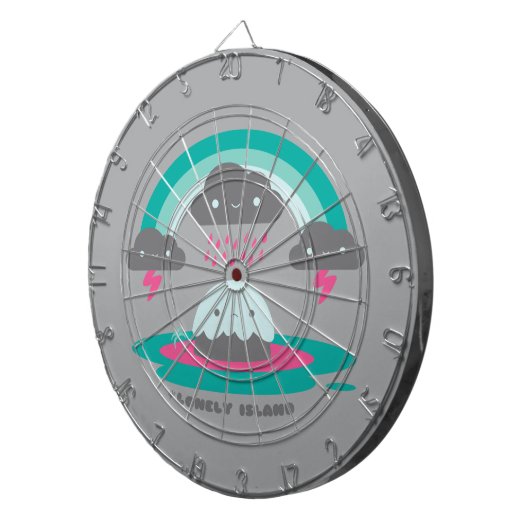 Sad Island 2 Dartbord (Voorkant Rechts)