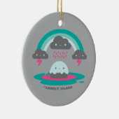 Sad Island 2 Keramisch Ornament (Rechts)