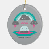 Sad Island 2 Keramisch Ornament (Links)