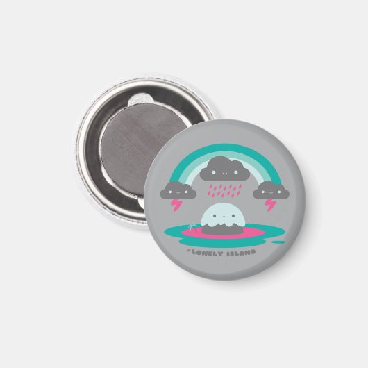 Sad Island 2 Magneet (Voorkant / Achterkant)