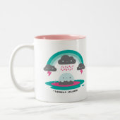 Sad Island 2 Tweekleurige Koffiemok (Links)