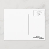 Sad Jester Teardrop Briefkaart (Achterkant)