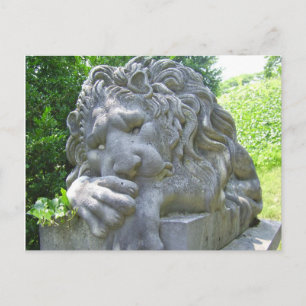 Sad Lion Briefkaart