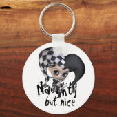Sad Little Jester Sleutelhanger (Voorkant)