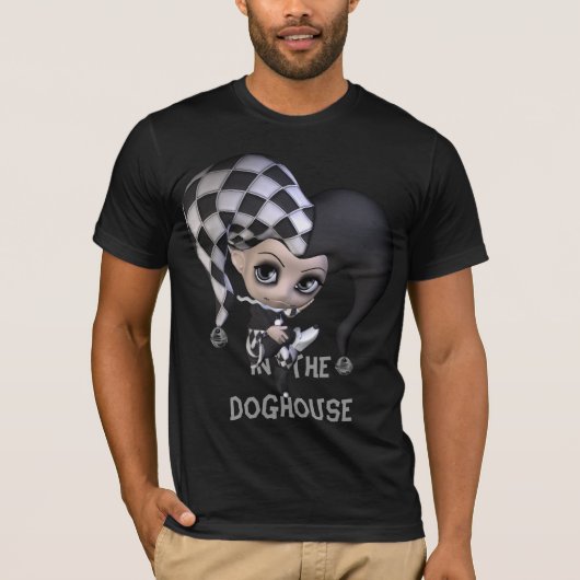 Sad Little Jester T-shirt (Voorkant)
