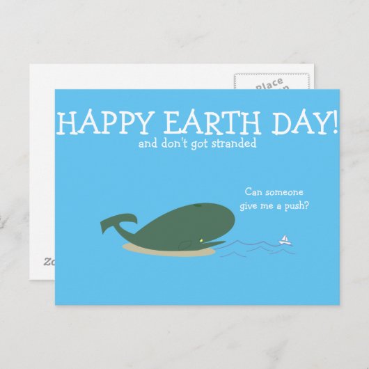 Sad little walale quote vraagt zich af of er grapp briefkaart (Voorkant / Achterkant)