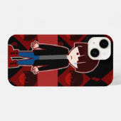 Sad Lonely Emo Boy iPhone Hoesje (Achterkant horizontaal)