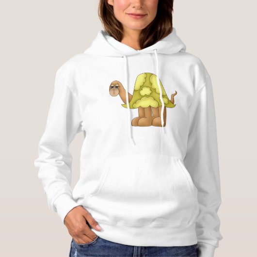 Sad look Turtle Hoodie (Voorkant)