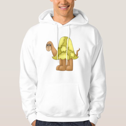 Sad look Turtle Hoodie (Voorkant)