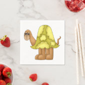 Sad look Turtle Napkins Servet (Insitu)