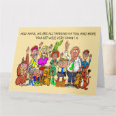 Sad maar grappig. kaart (Voorkant)