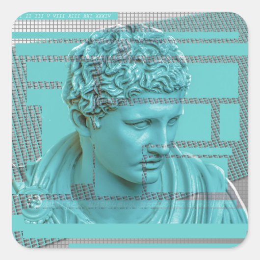 Sad Man Sticker (Voorkant)