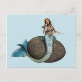 Sad Mermaid Briefkaart (Voorkant)