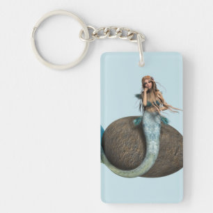Sad Mermaid Sleutelhanger