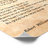 Sad met gelukkig einde gered honden gedicht poster (Hoek)