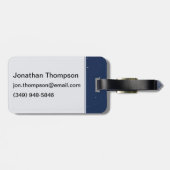 Sad Moon Bagagelabel (Achterkant horizontaal)