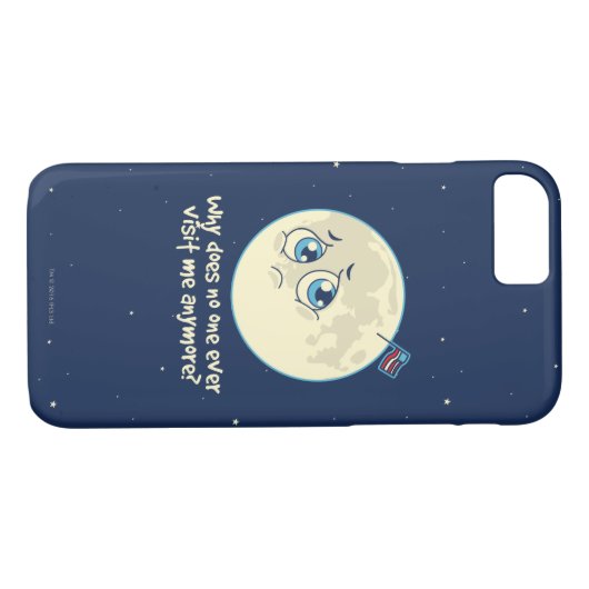 Sad Moon Case-Mate iPhone Case (Achterkant (Horizontaal))