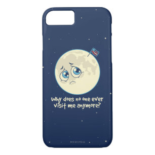 Sad Moon Case-Mate iPhone Case