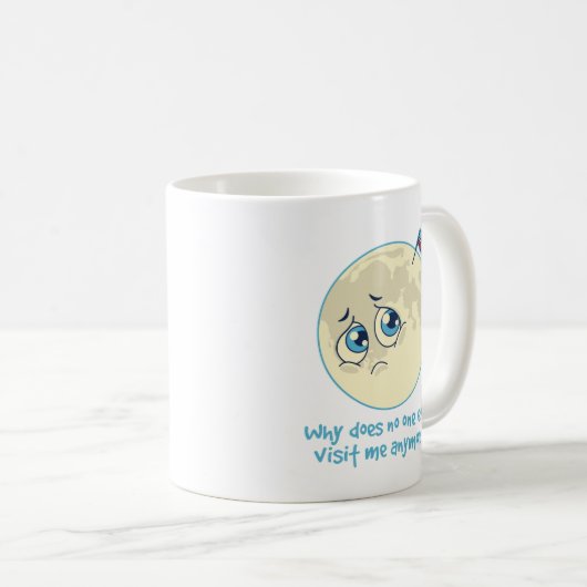 Sad Moon Koffiemok (Voorkant rechts)