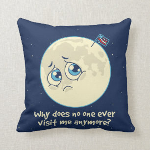 Sad Moon Kussen