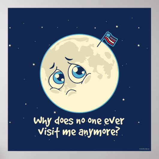 Sad Moon Poster (Voorkant)