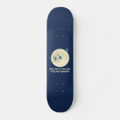Sad Moon Skateboard (Voorkant)