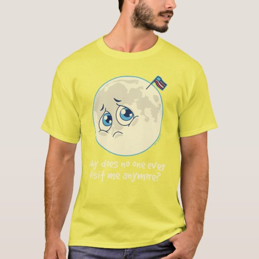 Sad Moon T-shirt (Voorkant)