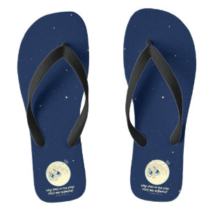 Sad Moon Teenslippers