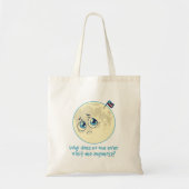 Sad Moon Tote Bag (Voorkant)