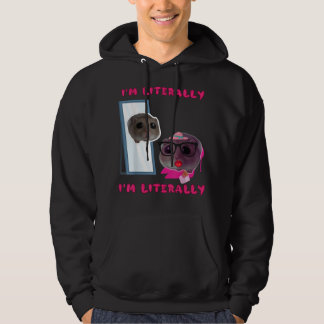 Sad Mouse Meme Grappige Hamster Hoodie