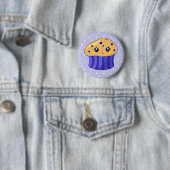 Sad Muffin Ronde Button 5,7 Cm (In situ)